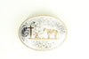 Crumine Cowboy Prayer Buckle - Broken horn