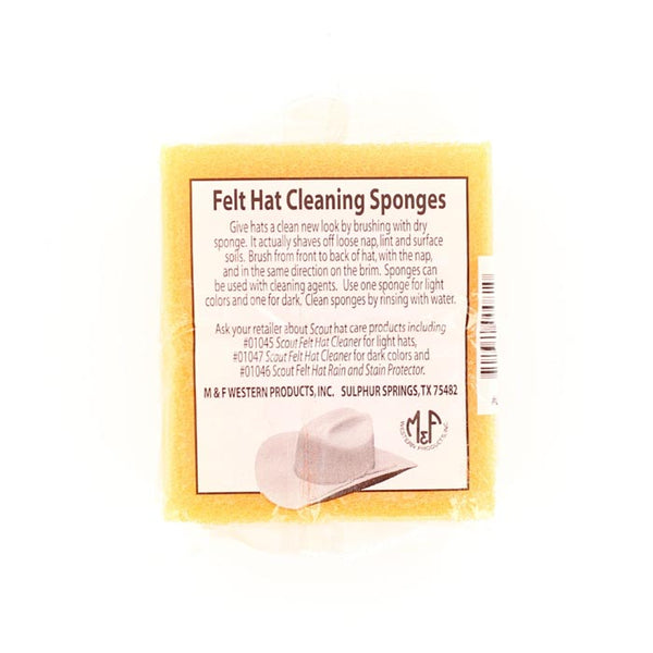 Felt Hat Cleaning Sponge - Broken horn