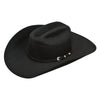 Ariat 2X Wool Black Hat - Broken horn