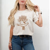 Western Bouquet Tee - Broken horn