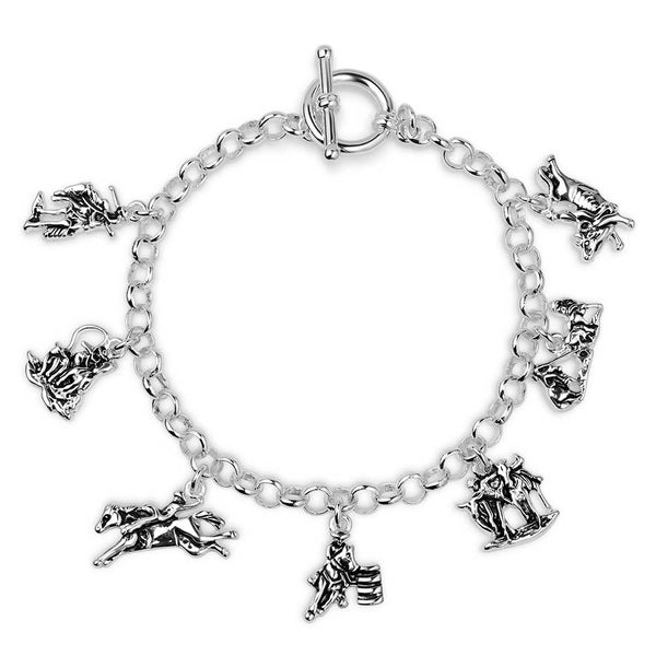 Charms of Champions Rodeo Bracelet - Broken horn