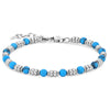 Turquoise Beaded Bracelet - Broken horn