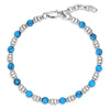 Turquoise Beaded Bracelet - Broken horn