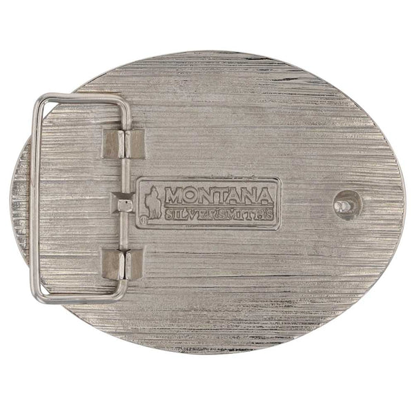 Cowboy Sh*t Bullrider Attitude Buckle - Broken horn