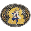 Cowboy Sh*t Bullrider Attitude Buckle - Broken horn