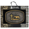 Faithful Frontier Attitude Buckle - Broken horn
