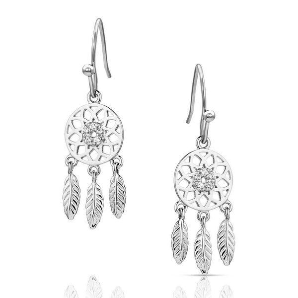 Divine Weave Earrings - Broken horn