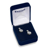 Leading Light Crystal Earrings - Broken horn