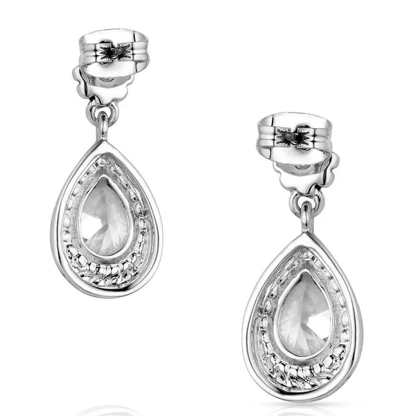 Leading Light Crystal Earrings - Broken horn