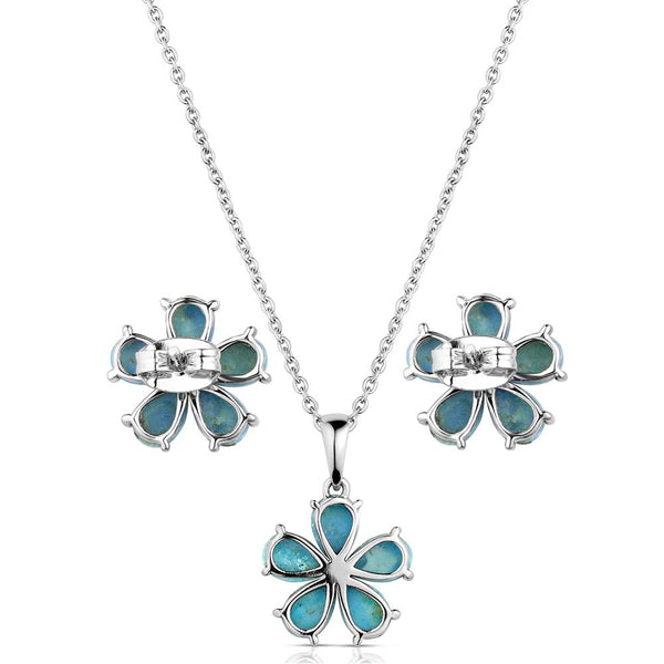 Floral Sky Jewelry Set - Broken horn