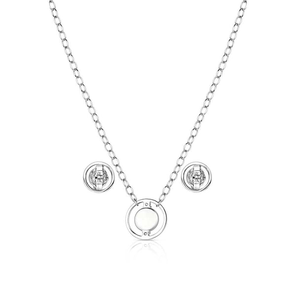 Through the Center Jewelry Set - Broken horn