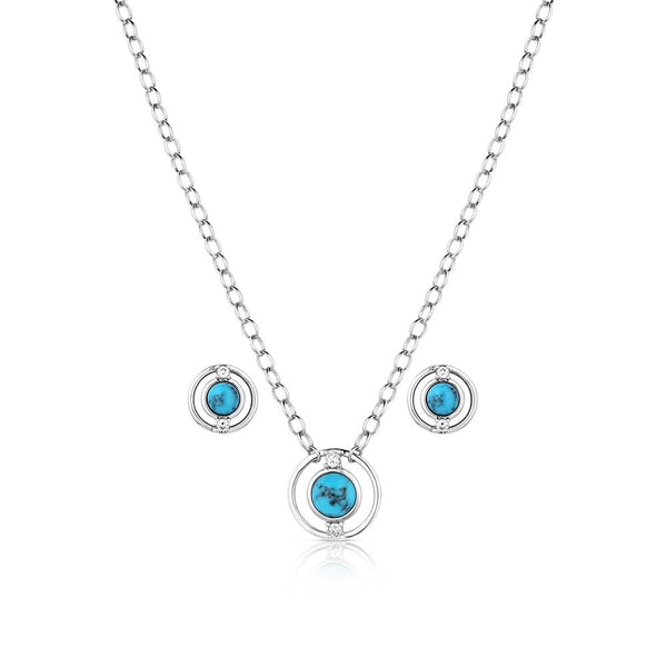 Through the Center Jewelry Set - Broken horn