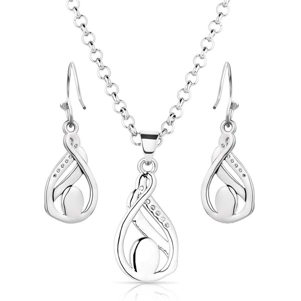 Woven Dreams Jewelry Set - Broken horn
