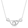 Infinity Times Infinity Necklace - Broken horn