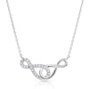 Infinity Times Infinity Necklace - Broken horn