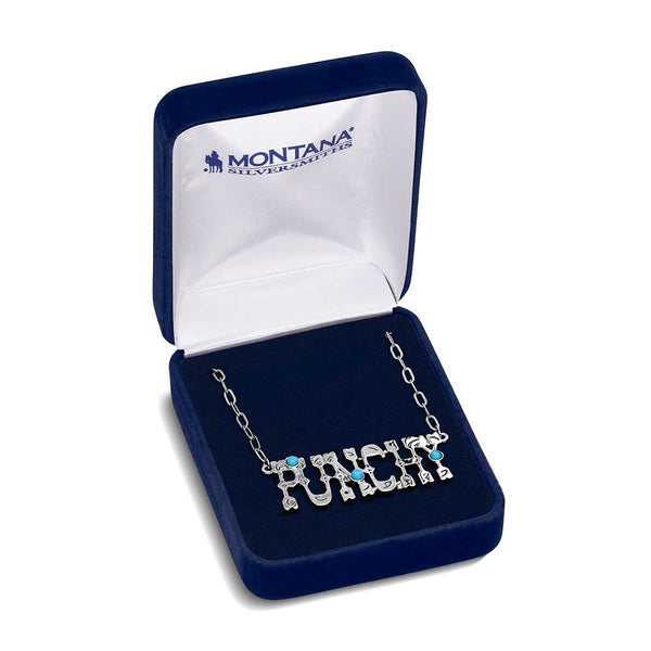 Punchy Charm Turquoise Necklace - Broken horn