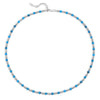 Turquoise Beaded Necklace - Broken horn
