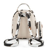 Wrangler Cow Print Mini Backpack W/Coin Pouch - Broken horn