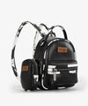Wrangler Cow Print Mini Backpack W/Coin Pouch - Broken horn