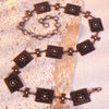 Wrangler Boho Concho Chain Link Belt - Broken horn
