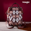 Wrangler Aztec Southwestern Print Diaper Bag - Broken horn