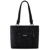 Wrangler Braided Detail Multi Pockets Concealed Carry Tote - Broken horn