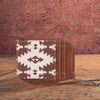 Wrangler Southwestern Aztec Print Mini Zip Card - Broken horn