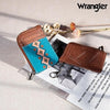 Wrangler Southwestern Aztec Print Mini Zip Card - Broken horn