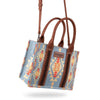 Wrangle Allover Aztec Dual Sided Crossbody Canvas Tote/CrossBody - Broken horn
