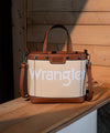 Wrangler Canvas Mini Tote/Crossbody - Broken horn