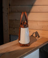 Wrangler Canvas Mini Tote/Crossbody - Broken horn