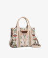 Wrangler Southwestern Print Canvas Tote Bag - Broken horn