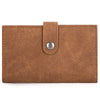 Wrangler Genuine Hair-On Cowhide Card Holder Bi-Fold Wallet - Broken horn
