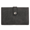 Wrangler Genuine Hair-On Cowhide Card Holder Bi-Fold Wallet - Broken horn