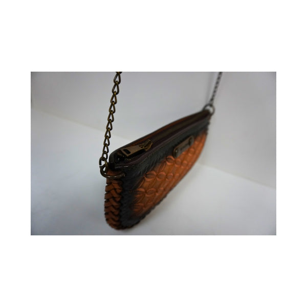 Canek All Leather Clutch Bag - Broken horn