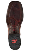 Rio Grande Fenix Rodeo Boot - Redwood - Broken horn