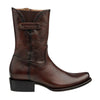 Rio Grande Marco Casual Leather Boots - Square Toe - Broken horn