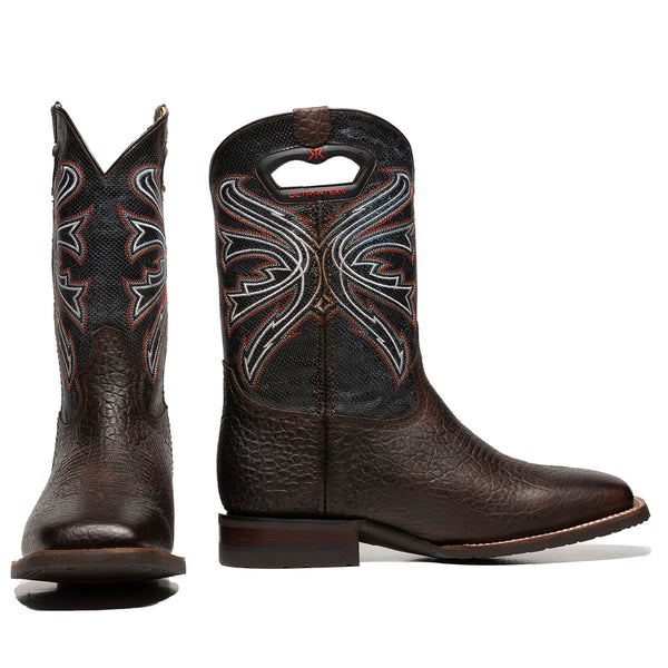 Rio Grande Men's Carter Boot - Broken horn