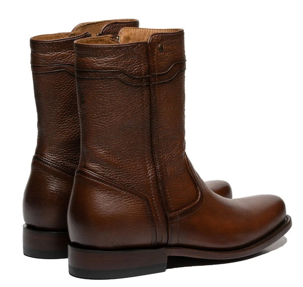 Rio Grande Legado -  Enzo Urban Boot in Deer Leather - Broken horn
