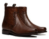 Rio Grande Legado  - Lucca Urban Botin in Deer Skin Leather - Broken horn