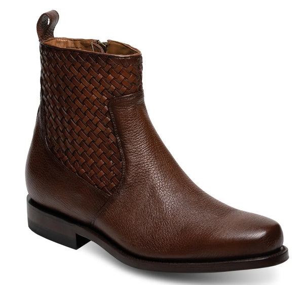 Rio Grande Legado  - Lucca Urban Botin in Deer Skin Leather - Broken horn