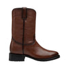 Rio Grande Wichita Roper Leather Boot with Side Closure - Round Toe - Broken horn