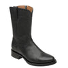Rio Grande Wichita Roper Leather Boot with Side Closure - Round Toe - Broken horn