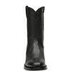 Rio Grande Wichita Roper Leather Boot with Side Closure - Round Toe - Broken horn