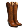 Rio Grande Hanna Knee High Boot - Broken horn