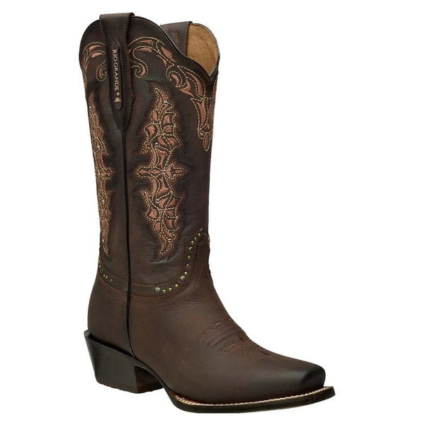 Rio Grande Belinda Cowgirl Boot - Broken horn