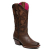 Rio Grande Sandy Embroidery Western Boots Square Toe - Broken horn