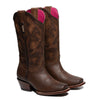 Rio Grande Sandy Embroidery Western Boots Square Toe - Broken horn