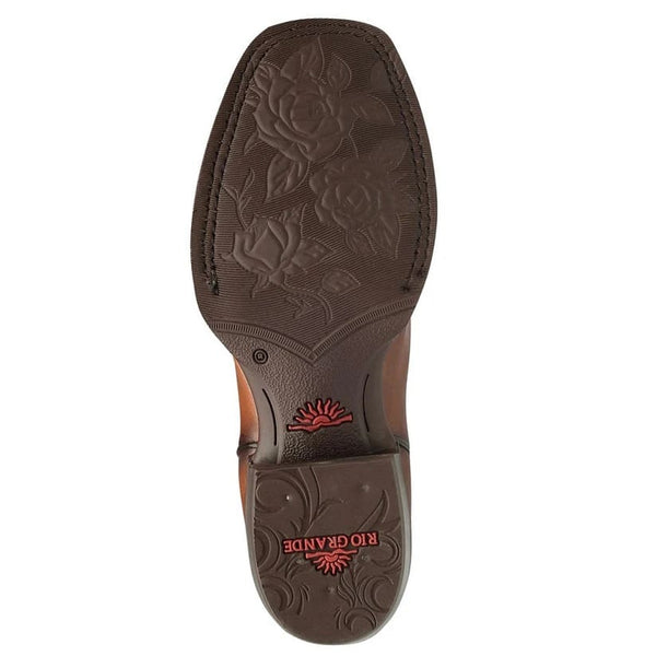 Rio Grande Western Ankle Boots Amelia - Broken horn