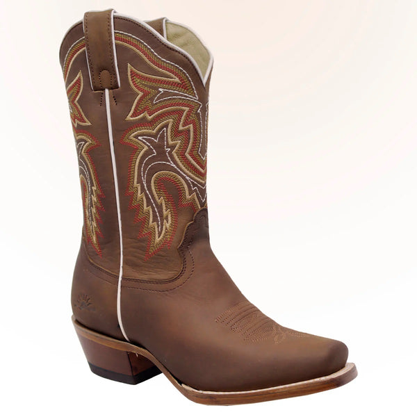 Rio Grande Dolly Western  Boot - Broken horn